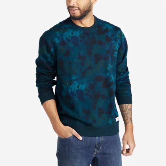 Eddie Bauer Men's Camp Fleece Graphic Sweatshirt S